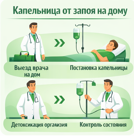 капельница от запоя во Владимире в клинике Санати
